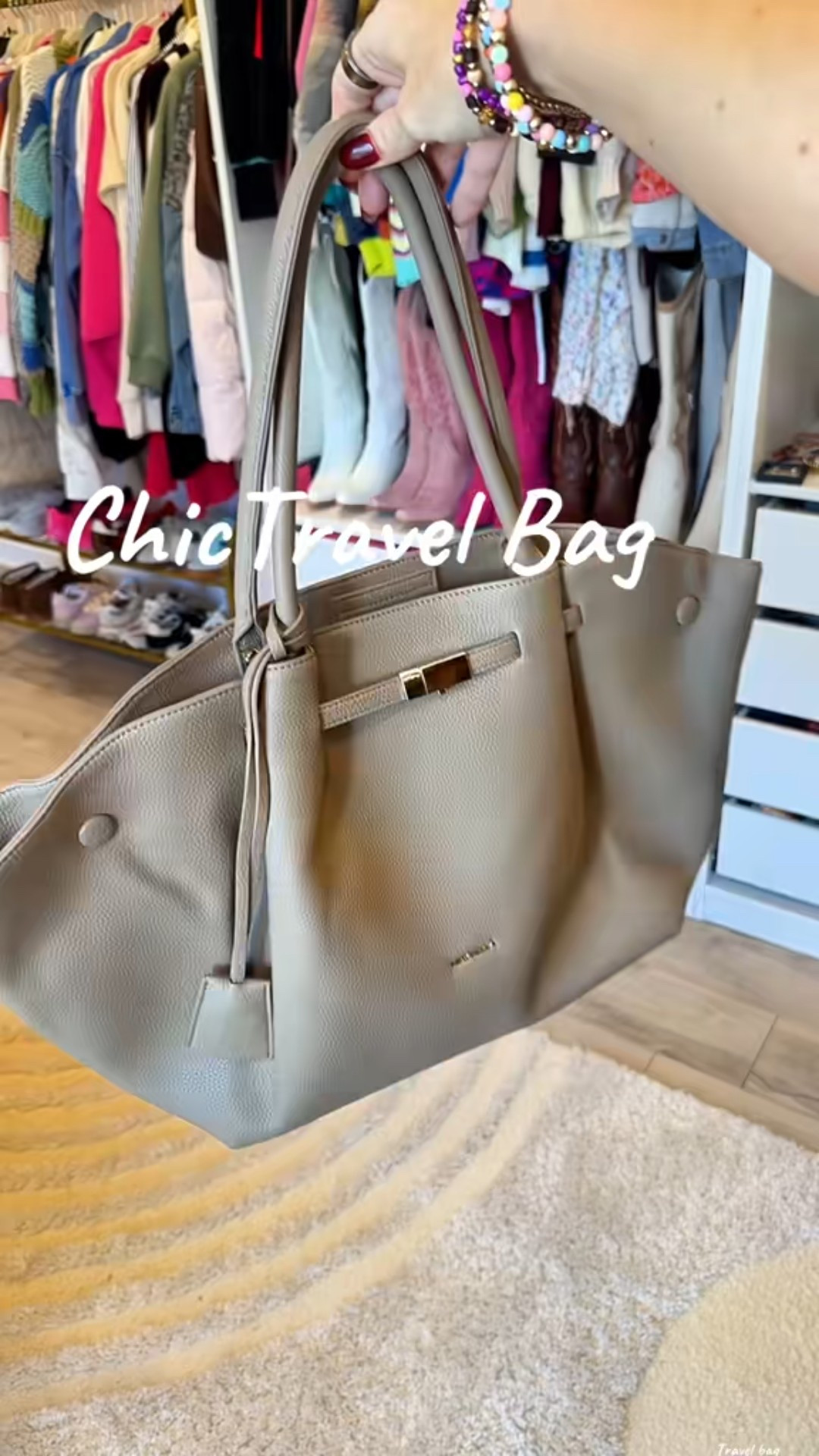Chic travel bag 

#LTKFindsUnder50 #LTKGiftGuide #LTKTravel
