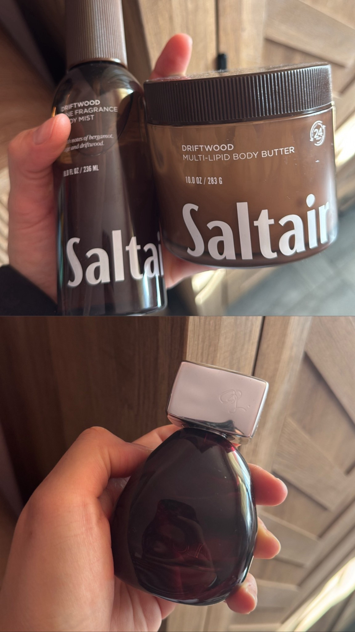 fragrance combo of the day 🪵 

saltair driftwood, saltair, lore perfume, woodsy fragrance 

#LTKWorkwear #LTKBeauty