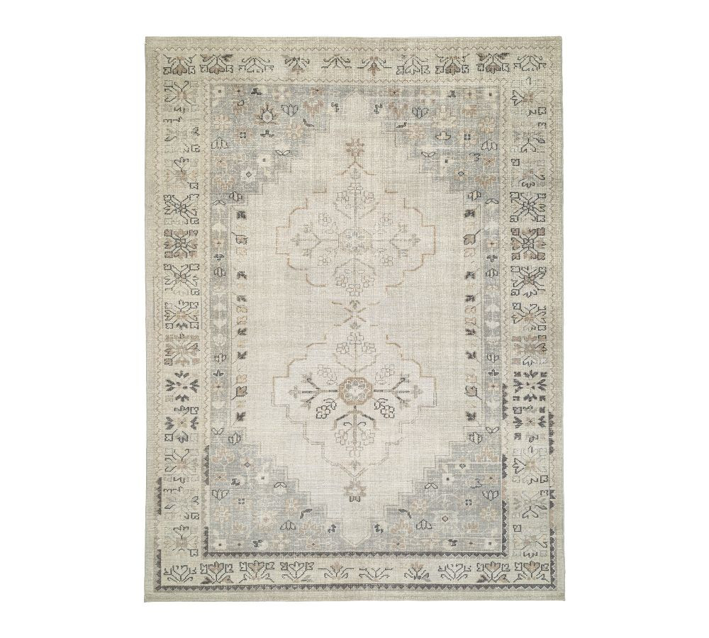 Aurelia Hand-Knotted Wool Rug | Pottery Barn (US)