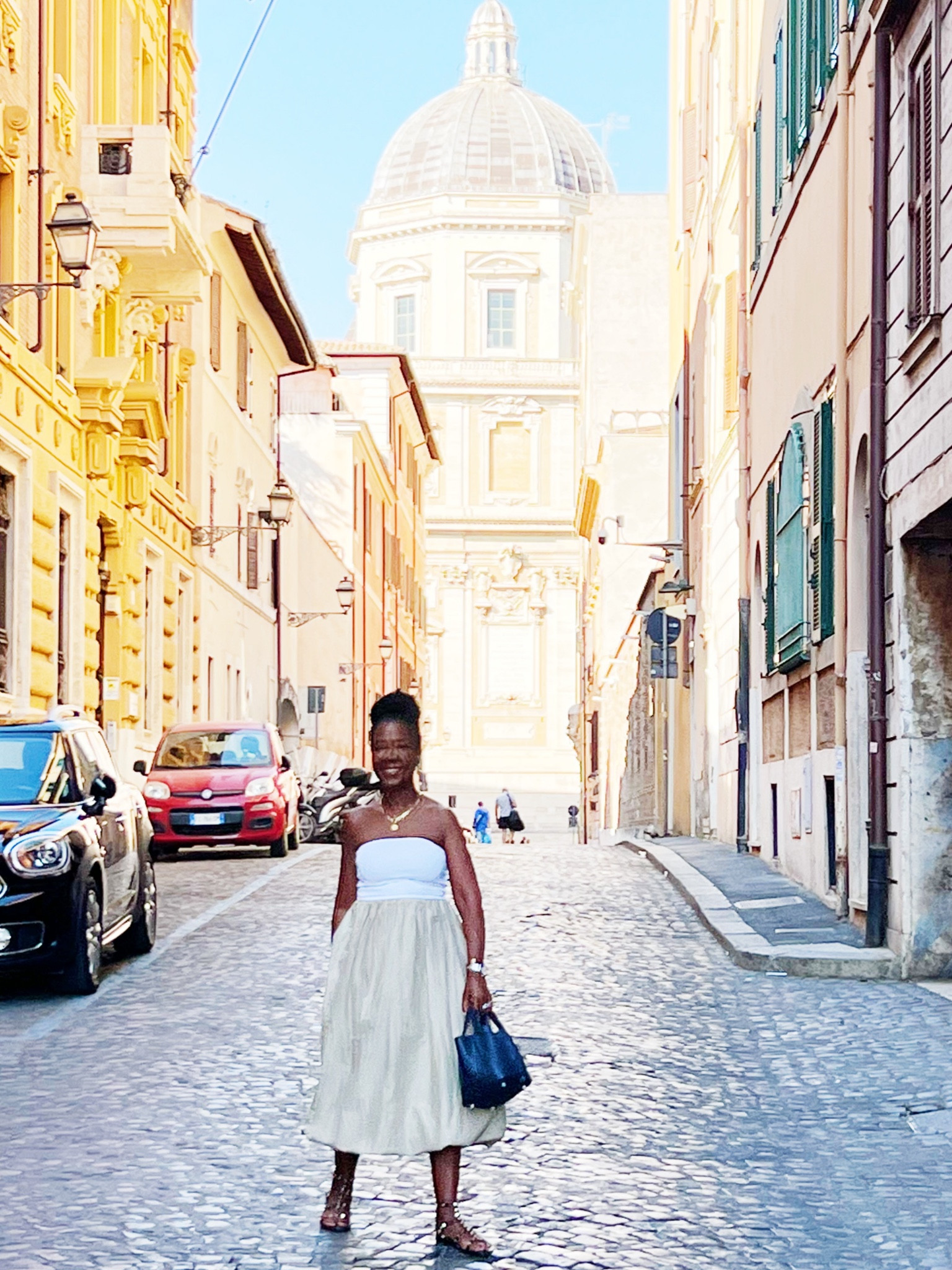 This dress was perfect for a late afternoon stroll through the streets of Rome.

#vacationoutfit
#midisress

#LTKFindsUnder100 #LTKSeasonal #LTKTravel