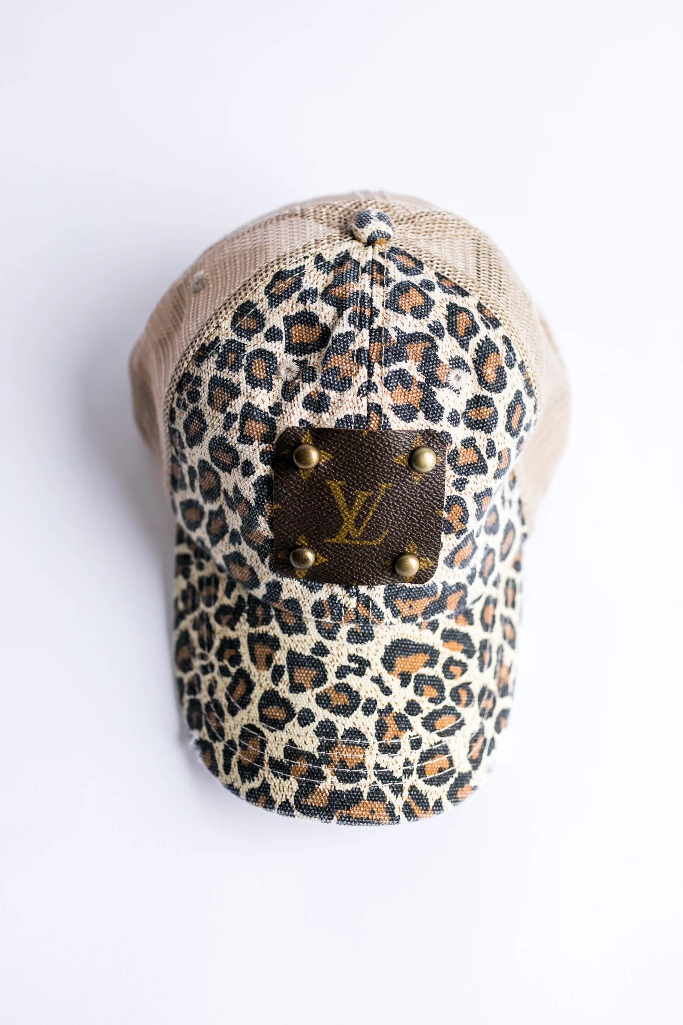 Tan Leopard Hat | Vintage Boho
