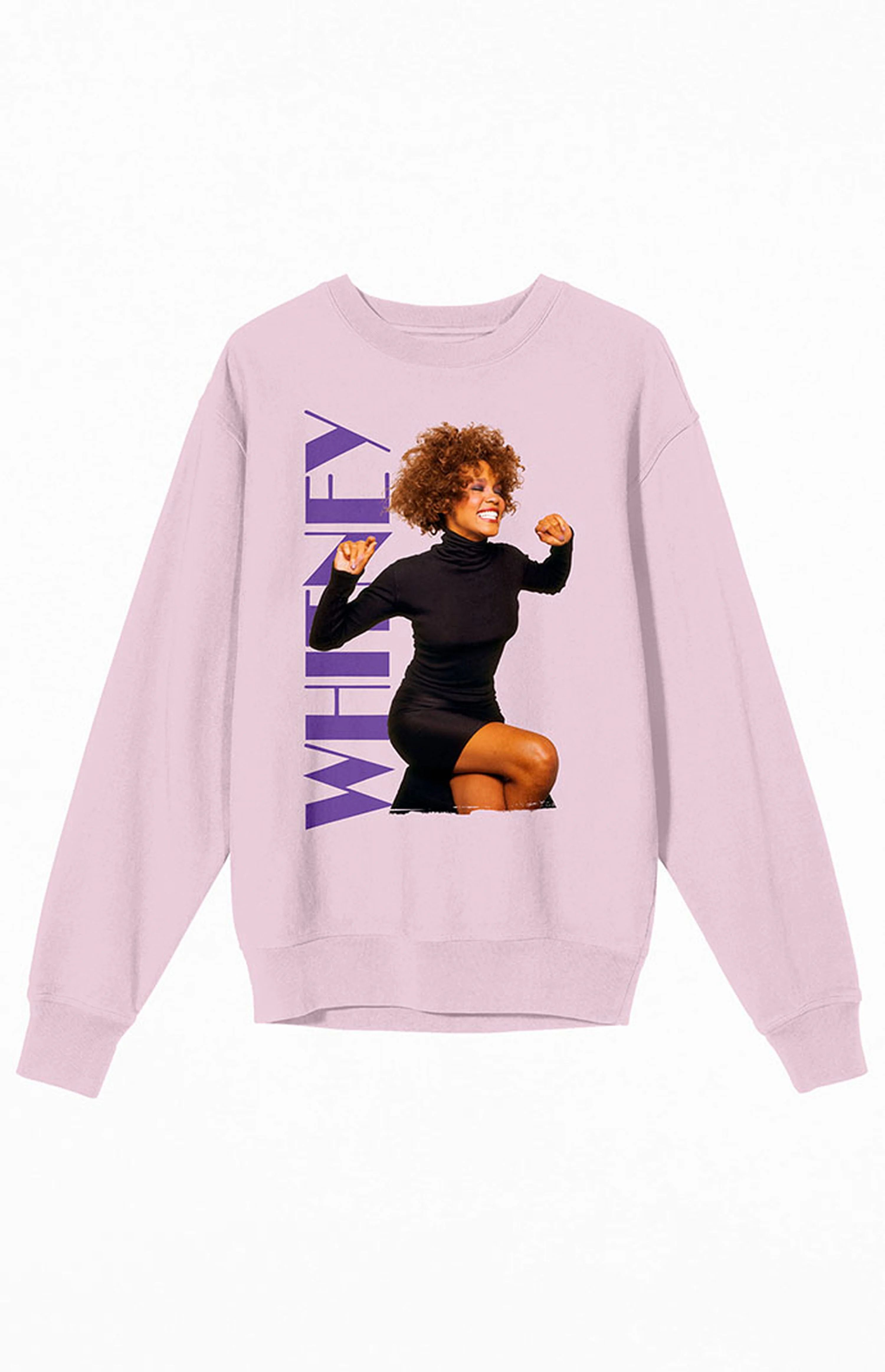 Whitney Houston Power Crew Neck Sweatshirt | PacSun