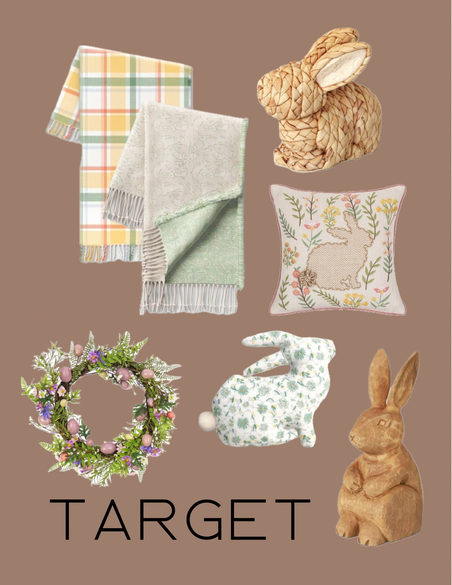 Lots and lots of bunnies in this Target board! Make your house cozy and fresh if you’re hosting Easter this year! 

#LTKfindsunder50 #LTKhome #LTKSpringSale