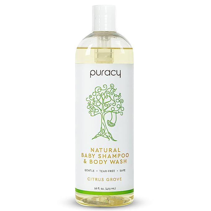 Puracy Baby Shampoo & Body Wash - Gently Scented Natural Baby Wash for Sensitive Skin - Plant-Bas... | Amazon (US)