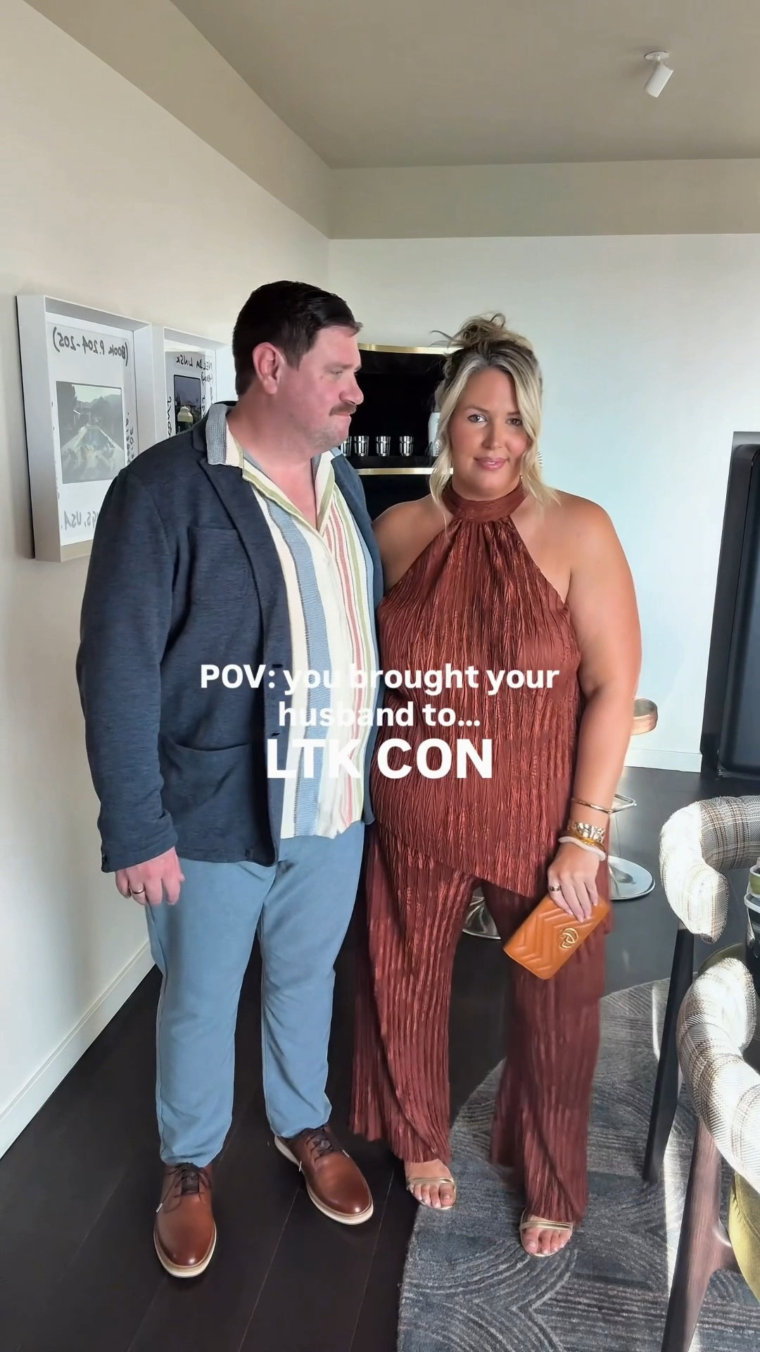 Wearing an 2X in my set and Wes is wearing an XL In everything! Plus size, outfit inspo, LTK con, apron belly, husband

#LTKSeasonal #LTKPlusSize #LTKMidsize