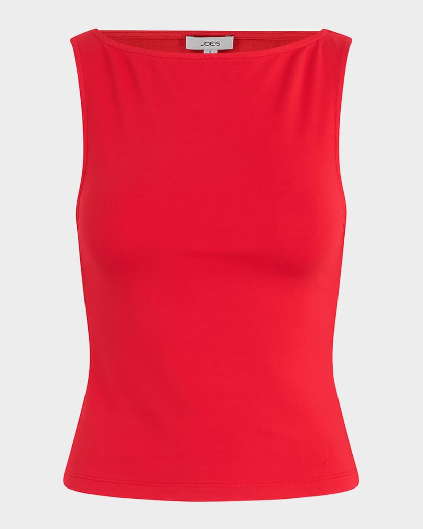The Boatneck Tank Top | Neiman Marcus