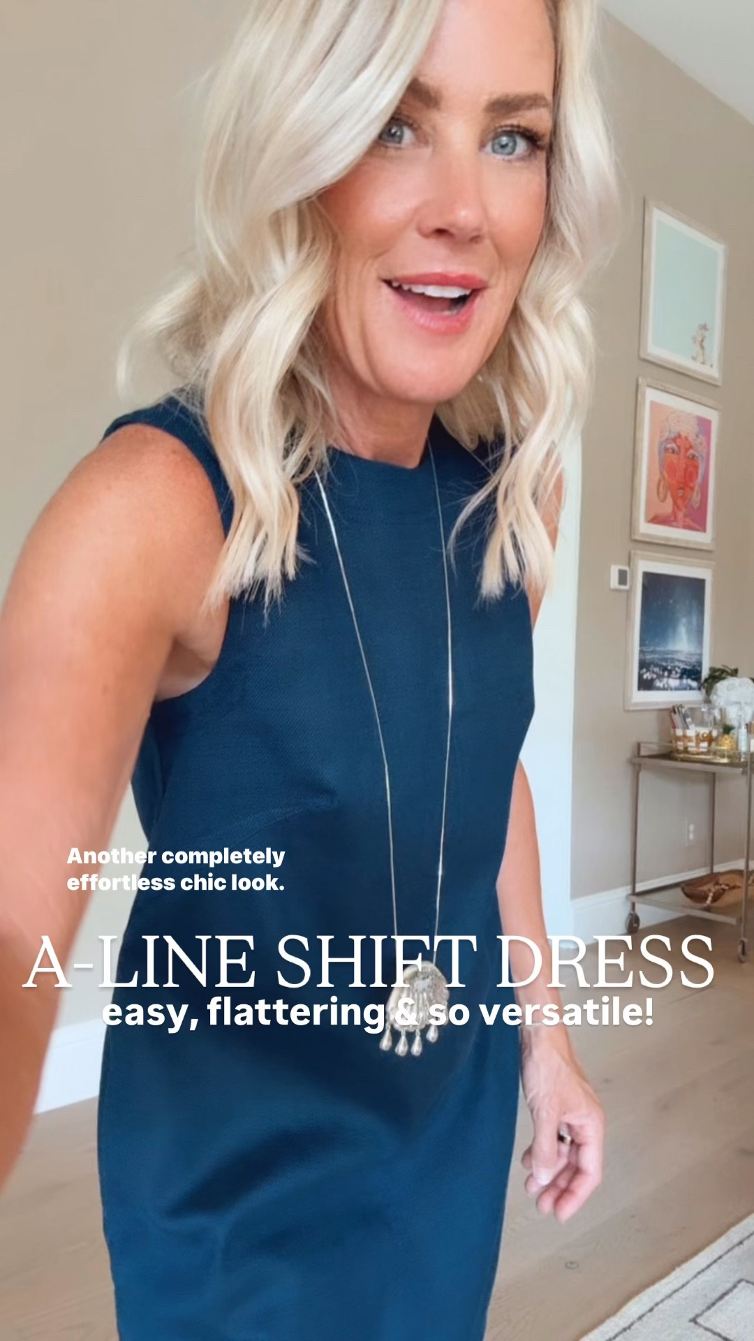 Spanx has done it again! This new shift dress is so flattering and easy to wear.

@spanx #spanxpartner

#LTKootd #LTKOver40 #LTKSeasonal