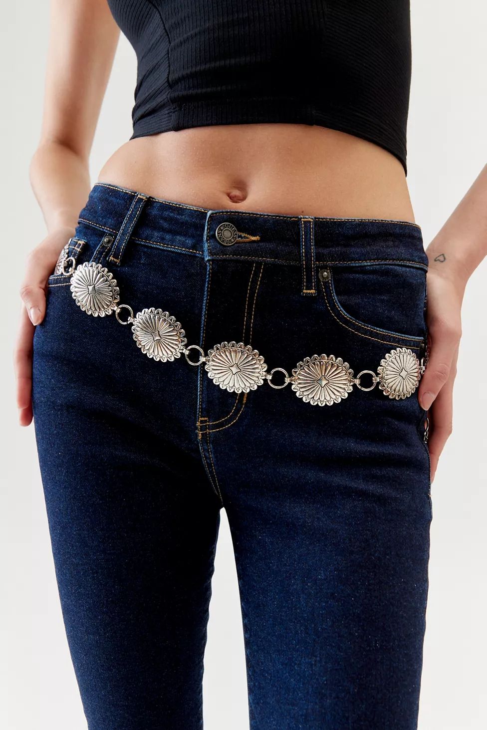 Embossed Chain Belt | Urban Outfitters (US and RoW)