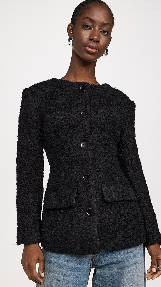 Line & Dot Angie Shearling Jacket | Shopbop | Shopbop