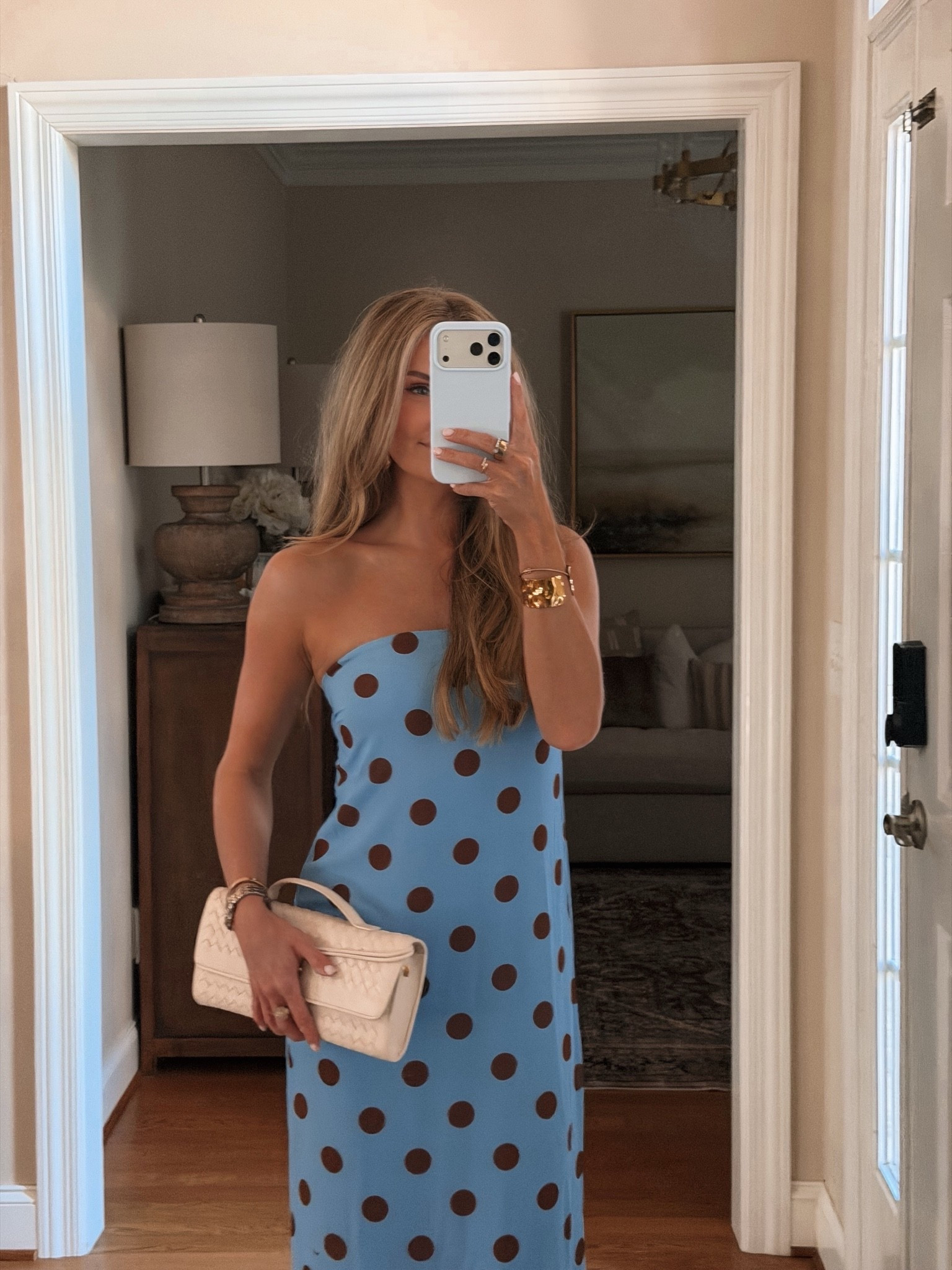 dinner ootd in this polka dot maxi that is on SALE🤎🙌🏽 wearing size xs!

#LTKgrwm #LTKootd #LTKSeasonal