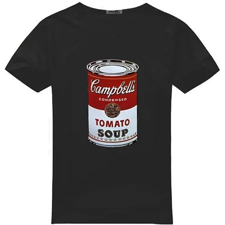 Andy Warhol Campbells Soup Cans Printed for Men s T-Shirt Tee | Walmart (US)