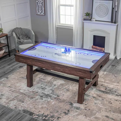 72" Austin LED Air Hockey Table | Wayfair North America