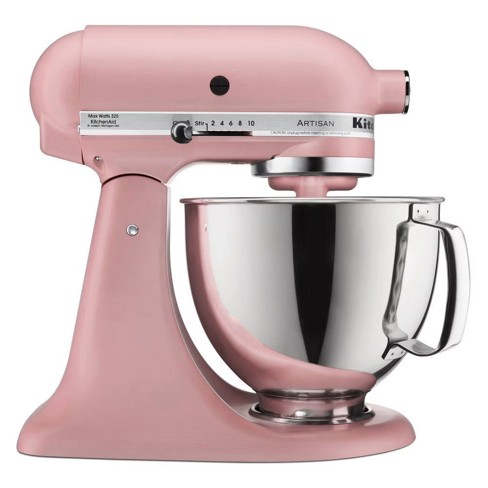 KitchenAid Artisan 5qt Tilt-Head Stand Mixer Matte - KSM150PSDR | Target