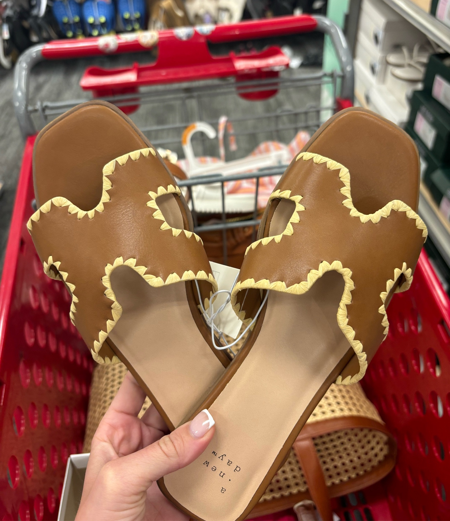 Absolutely love these brown sandals for summer. They are the perfect staples shoe to go with every outfit this summer. I got my true size and they are very comfortable. #targetstyle #targetsandals #springsandals #summersandals #target

#LTKfindsunder100 #LTKstyletip #LTKfindsunder50