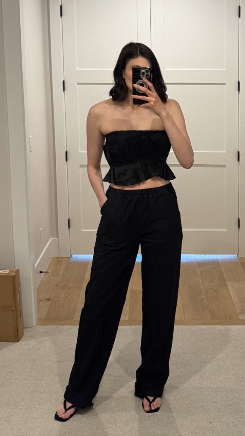Summer date night outfit.

My linen pants (tall size) are from Apres June. But I linked a similar pair. 

Top: wearing true size

#LTKTall #LTKootd #LTKSeasonal