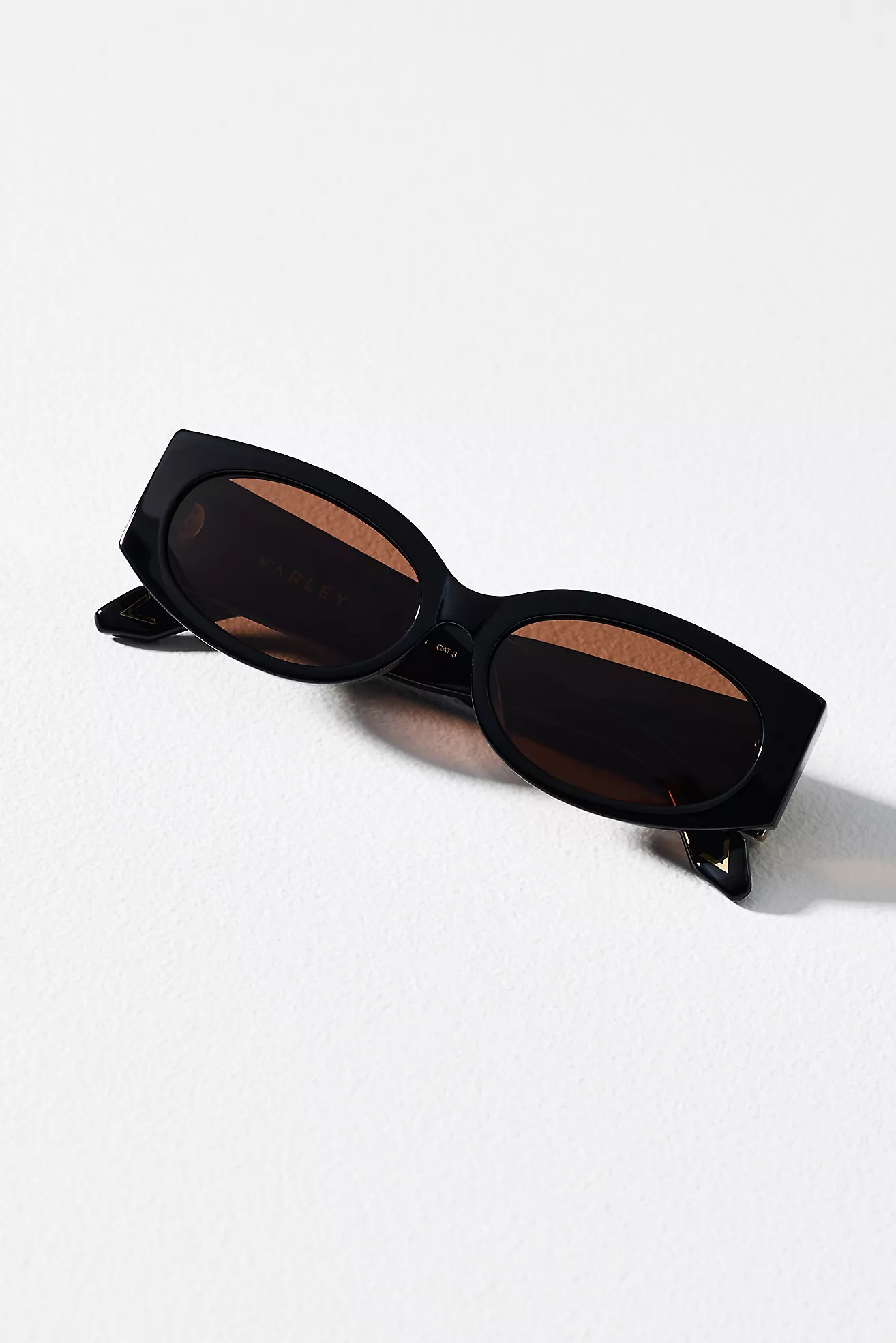 Varley Lambeth Oval Sunglasses | Anthropologie (US)