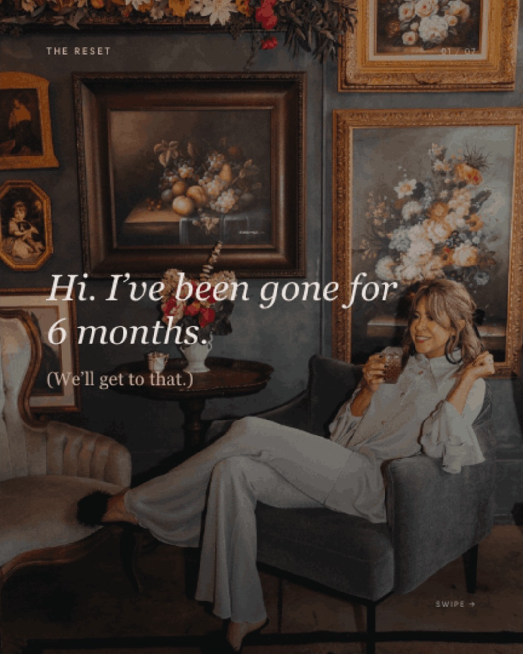 She’s back. And she’s done shrinking. Save this if you are ready to reset with me 🤍.