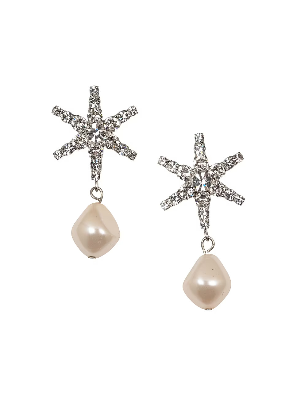 Goldtone, Glass Crystal & Imitation Pearl Drop Earrings | Saks Fifth Avenue