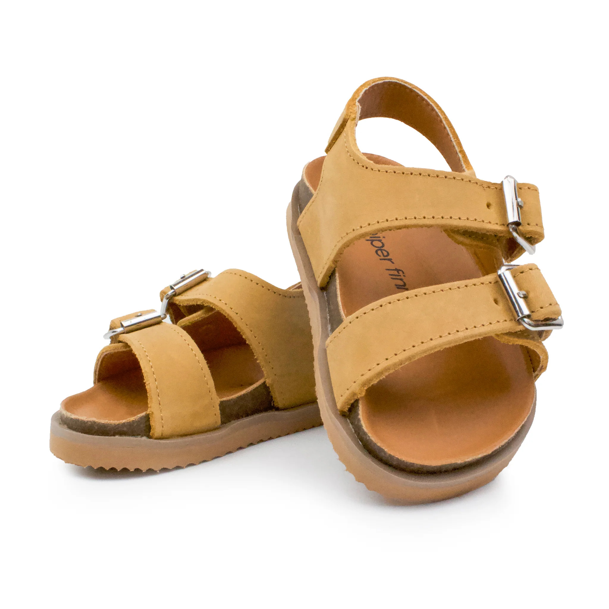 Natural - Buckle Sandal | Piper Finn