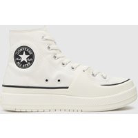 Converse Construct Utility Trainers In White, Size: 9 (EU 44) | Schuh
