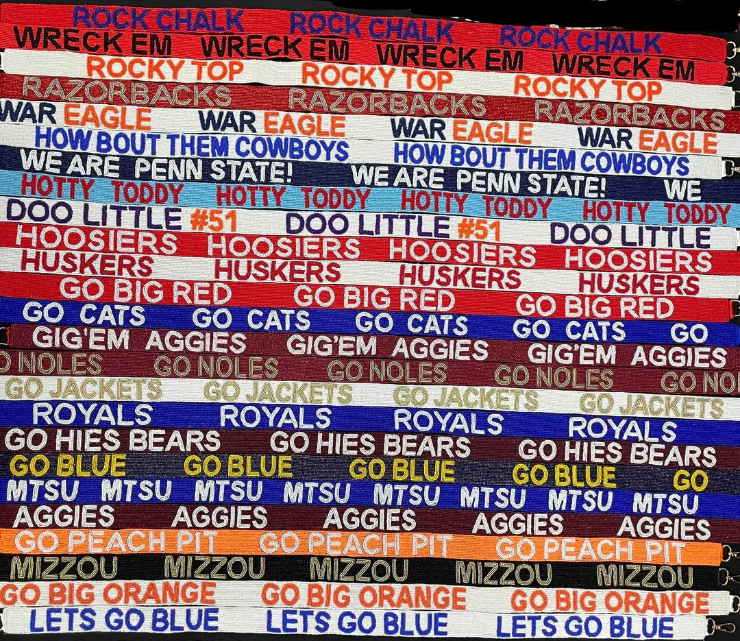 Beaded Purse Strap Beaded Bag Strap College Purse Strap All - Etsy | Etsy (US)