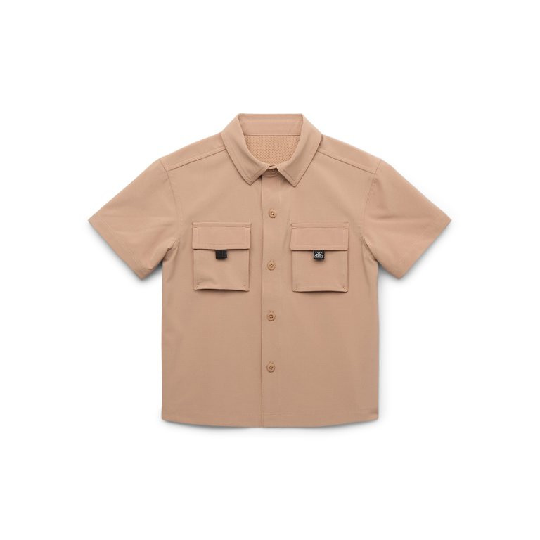 Wonder Nation Toddler Boys Adventure Shirt with Short-Sleeves, Sizes 12M-5T | Walmart (US)