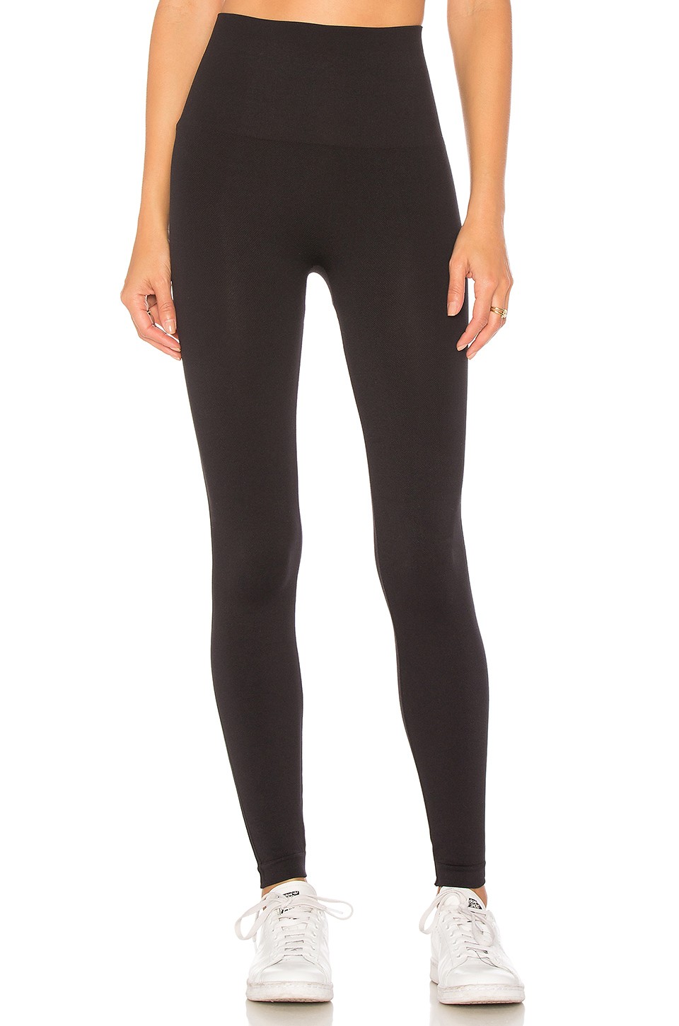 SPANX Look At Me Now Legging in Very Black from Revolve.com | Revolve Clothing (Global)
