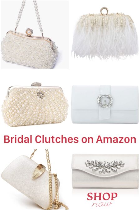 Gorgeous bridal clutches on Amazon.

#weddingclutch #bridepurse #bridalclutch #bridesmaidpurse #eveningbag

#LTKwedding #LTKitbag #LTKunder50