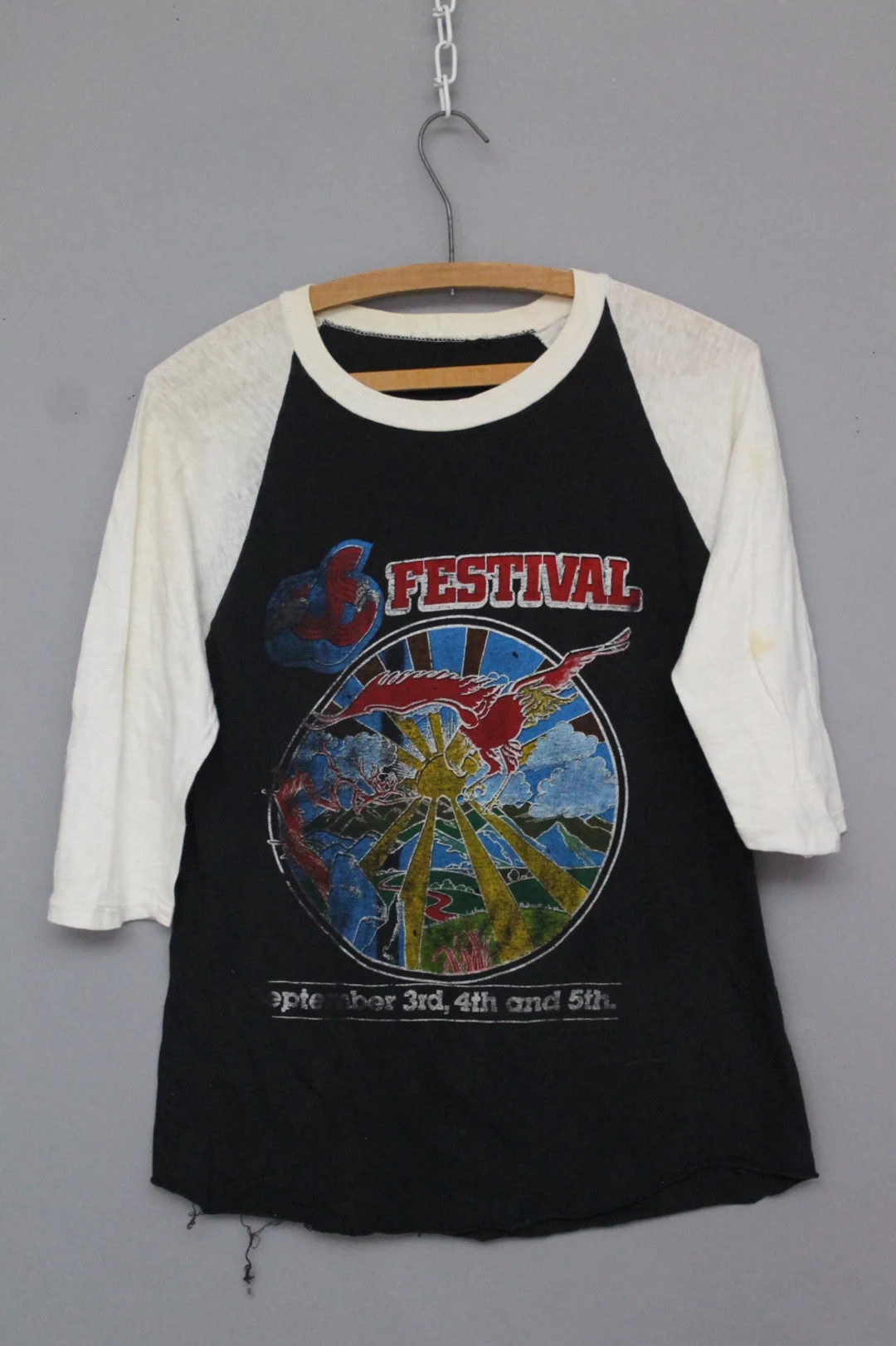 Vintage Rock Band Tour Shirt rare California US Music Festival Concert tee/paper thin t-shirt bas... | Etsy (US)