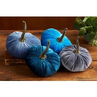 Velvet Pumpkins Set of 4, fall wedding centerpiece, modern rustic decor, shabby chic mantle decor, gift for her, best selling item | Etsy (US)