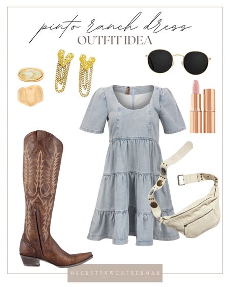 Cute denim dress outfit idea!
Pinto Ranch is 15% off right now!

#LTKSaleAlert #LTKStyleTip #LTKFindsUnder100