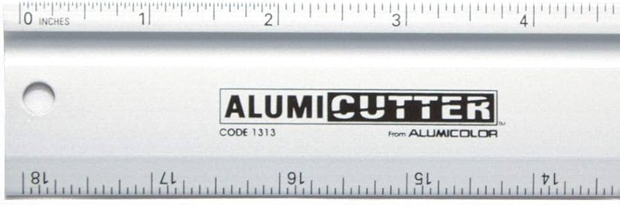 Alumicolor Straight-Edge Alumicutter Size: 18",Silver | Amazon (US)
