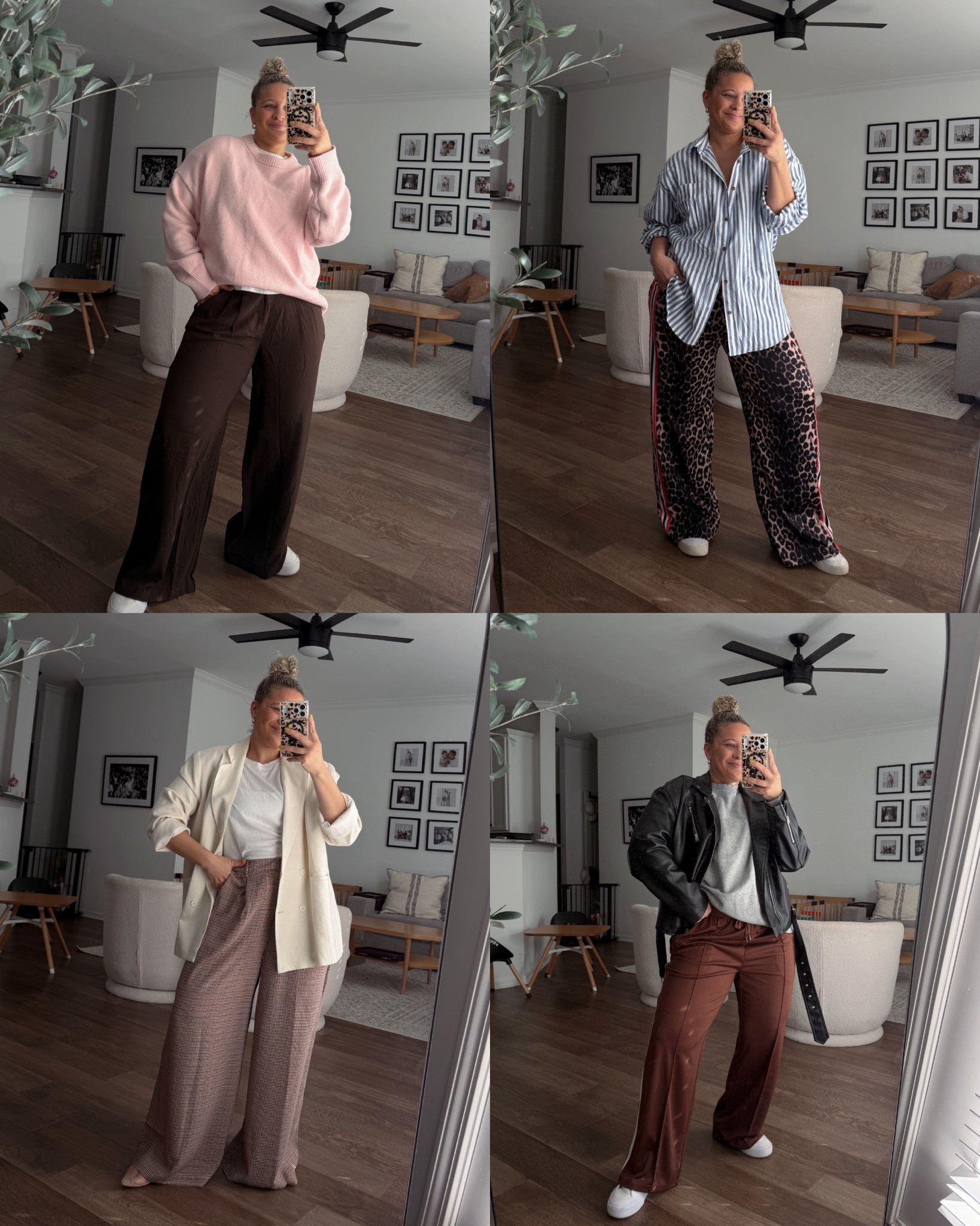 Soft waistband outfit ideas, midsize outfits, mom style 