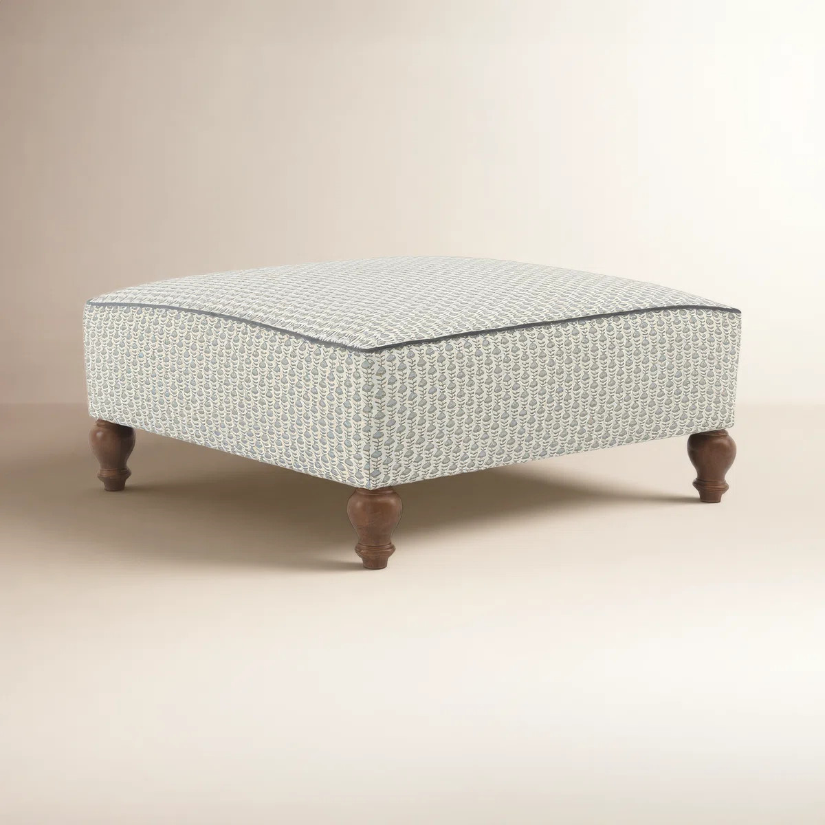 Erin & Ben Co. Renelle Upholstered Ottoman | Birch Lane | Birch Lane