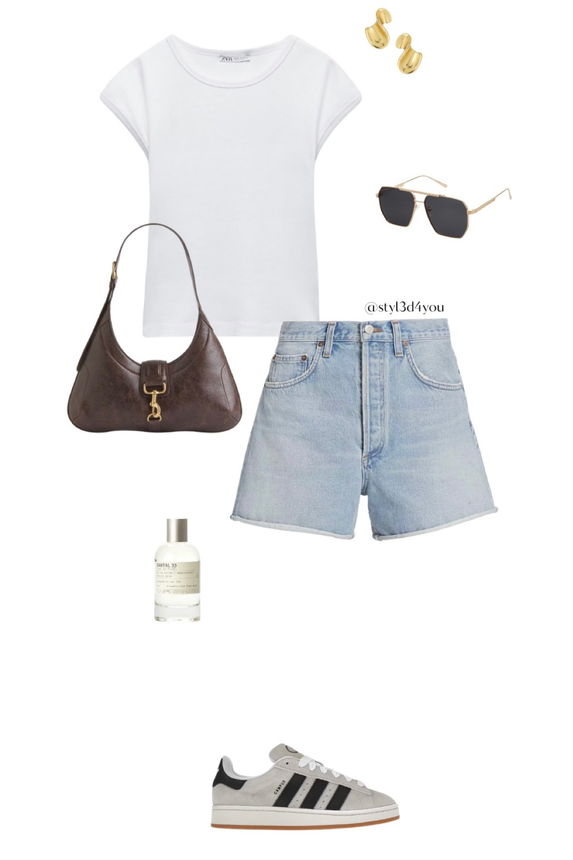 Shirt is from Zara, sunglasses are from Amazon