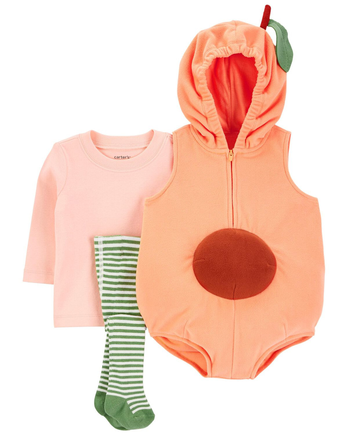Orange/Green Baby Peach Costume | carters.com | Carter's