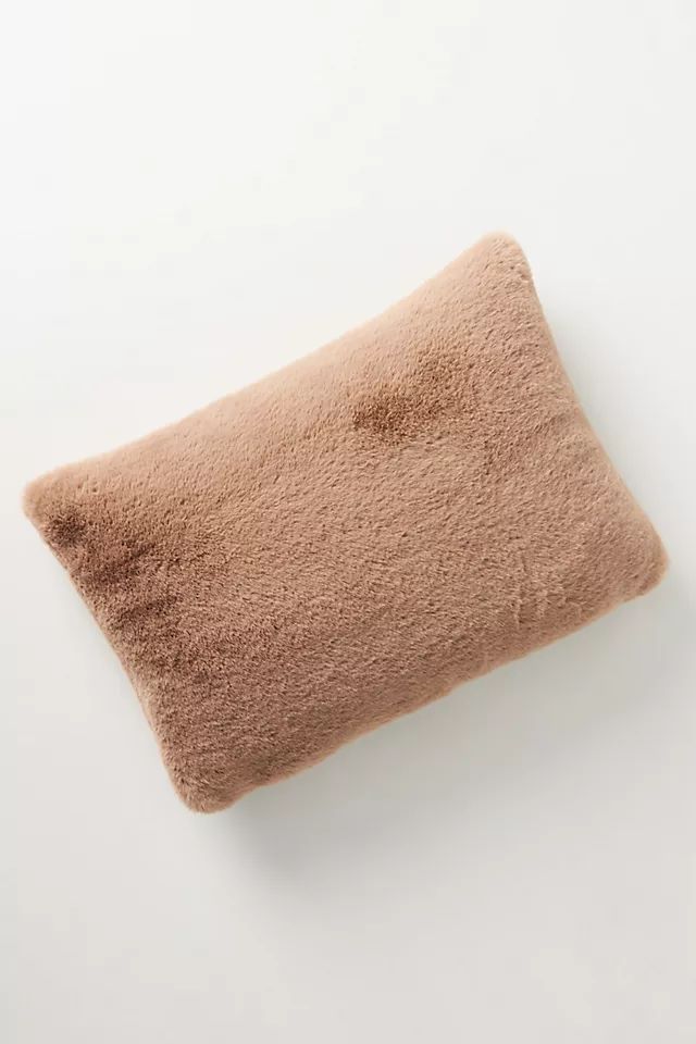 Sophie Faux Fur Pillow | Anthropologie (US)