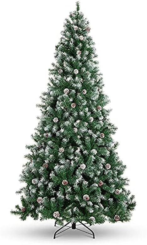 Best Choice Products 7.5ft Pre-Decorated Holiday Christmas Tree for Home, Office, Party Decoratio... | Amazon (US)