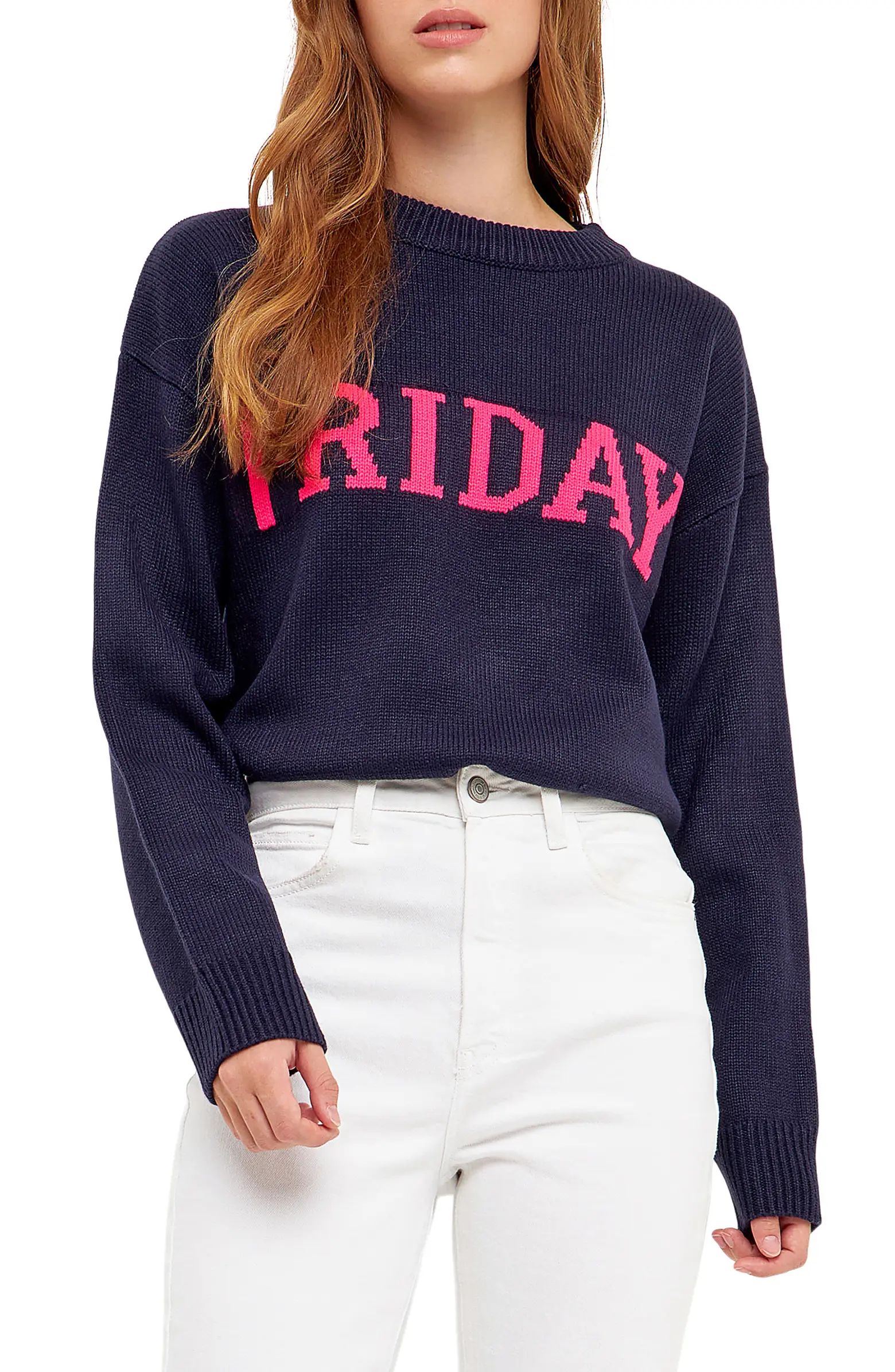 Weekday Motif Sweater | Nordstrom