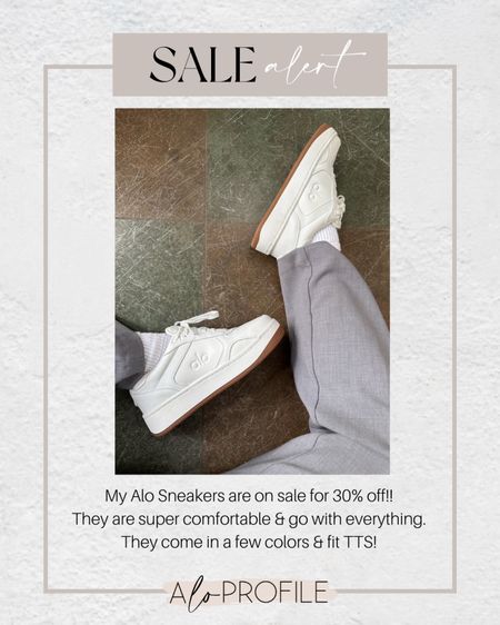 My go to sneakers are on sale for 30% off right now!! They are extremely comfortable & go with everything. 

#LTKsalealert