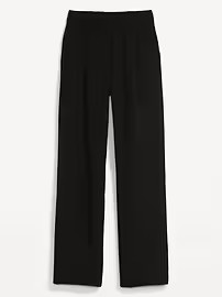 Extra High-Waisted Pleated Trouser Wide-Leg Pants for Women | Old Navy (US)