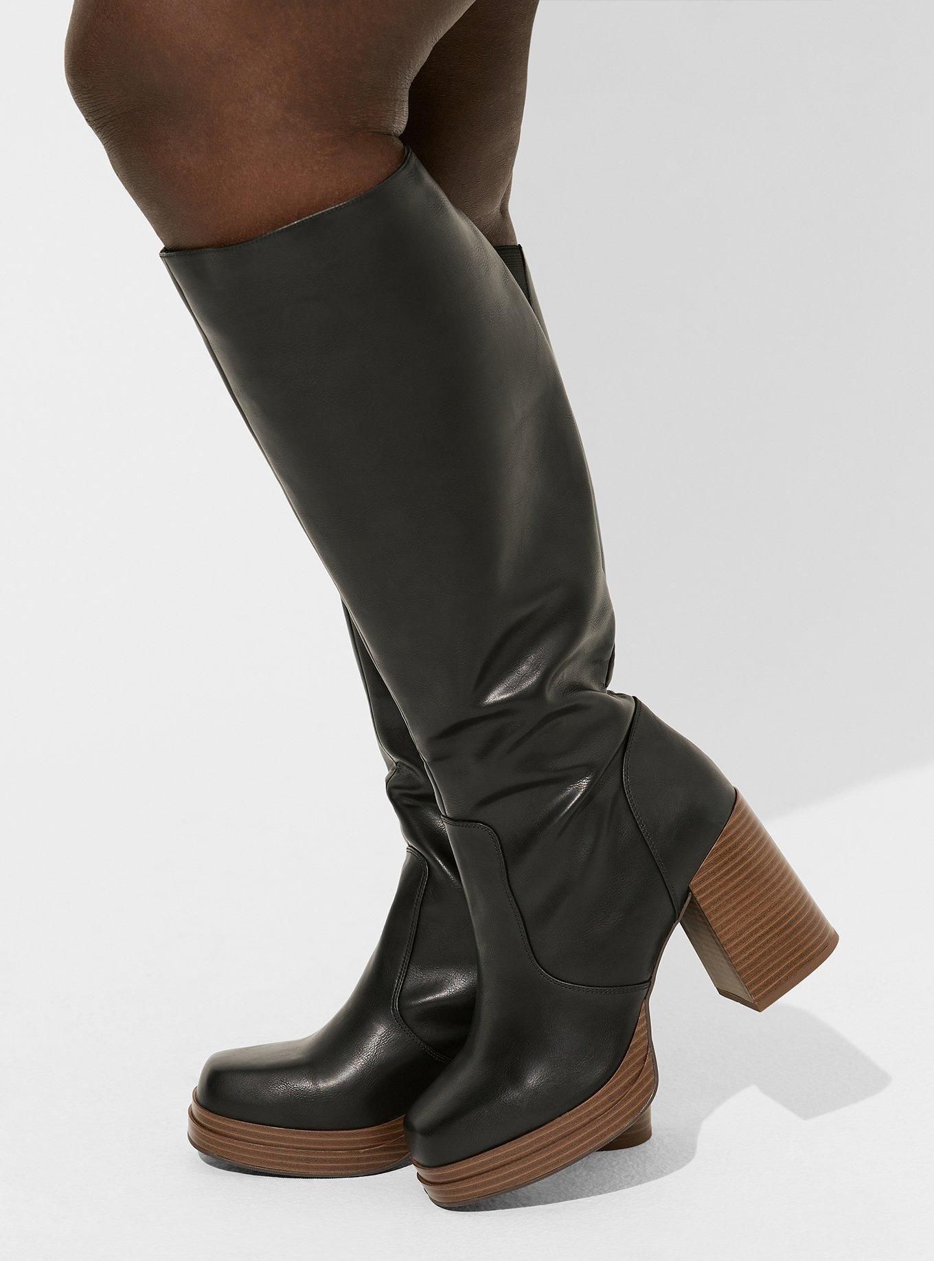 Platform Knee Boot (WW) | Torrid (US & Canada)