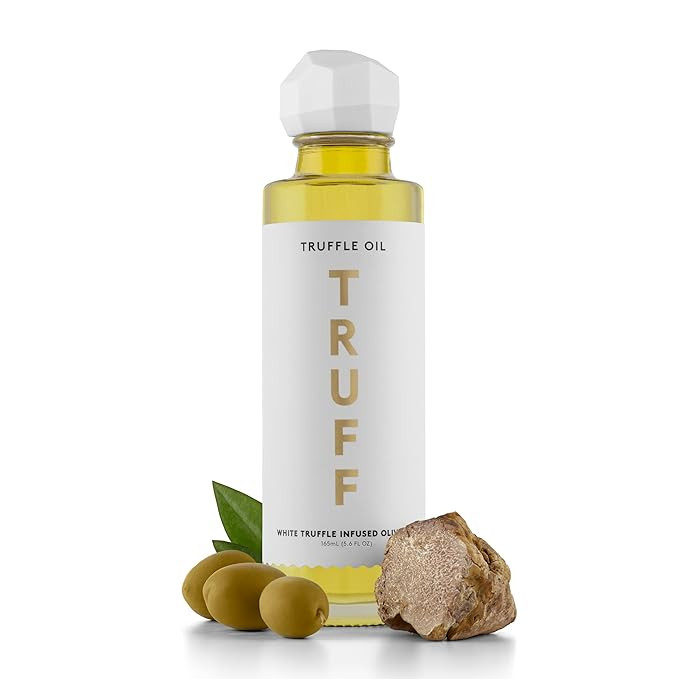 TRUFF White Truffle Oil - White Truffle Infused Olive Oil - Gourmet Dressing, Seasoning, Marinade... | Amazon (US)