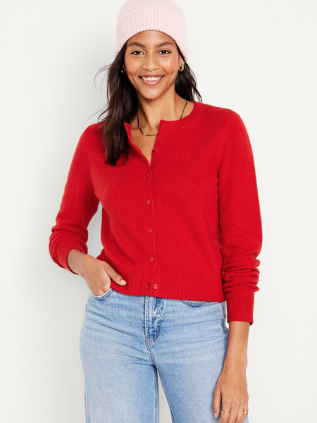 SoSoft Cropped Cardigan Sweater for Women | Old Navy (US)