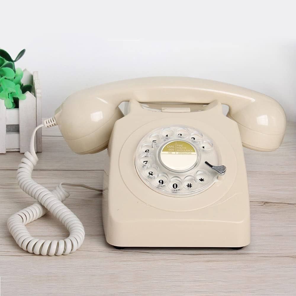 Benotek Telephone, Corded Landline Phones for Home, Retro Old Fashion Home Phone with Rotary Dial... | Amazon (US)