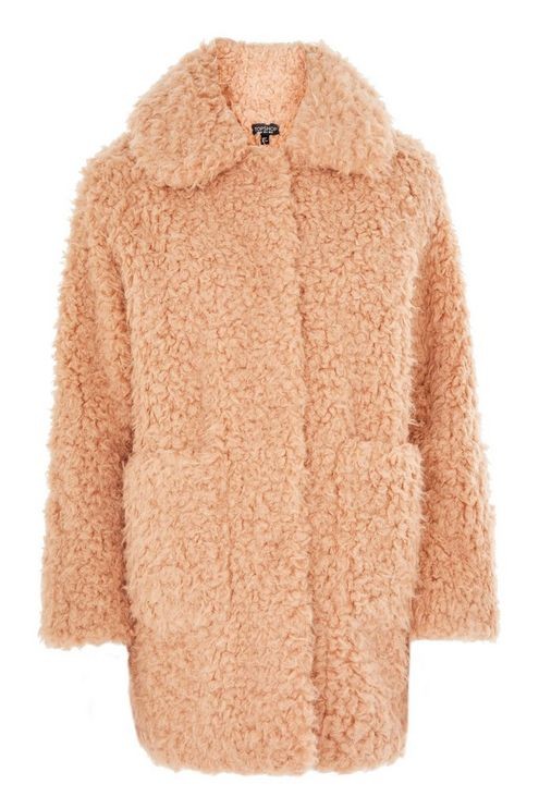 Curly Faux Fur Coat | Topshop UK