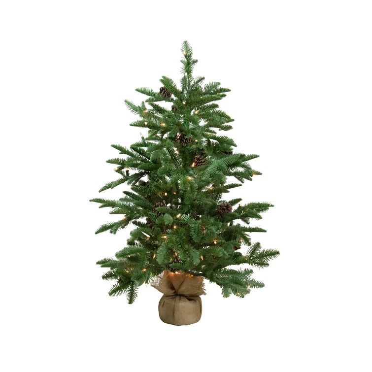 36'' Lighted Artificial Spruce Christmas Tree | Wayfair North America