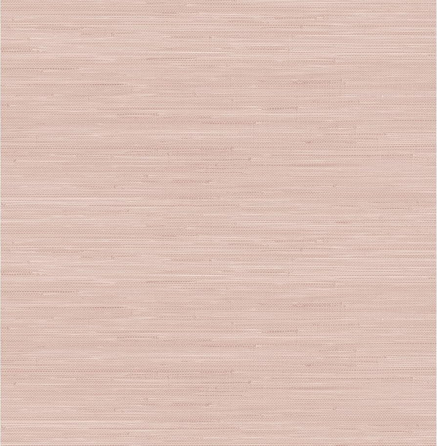 Society Social Classic Faux Grasscloth Peel and Stick Wallpaper, Berry | Amazon (US)
