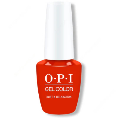 OPI GelColor - Rust & Relaxation - #GCF006 - Red Gel Polish - OPIG-GCF006 - Beyond Polish | Beyond Polish