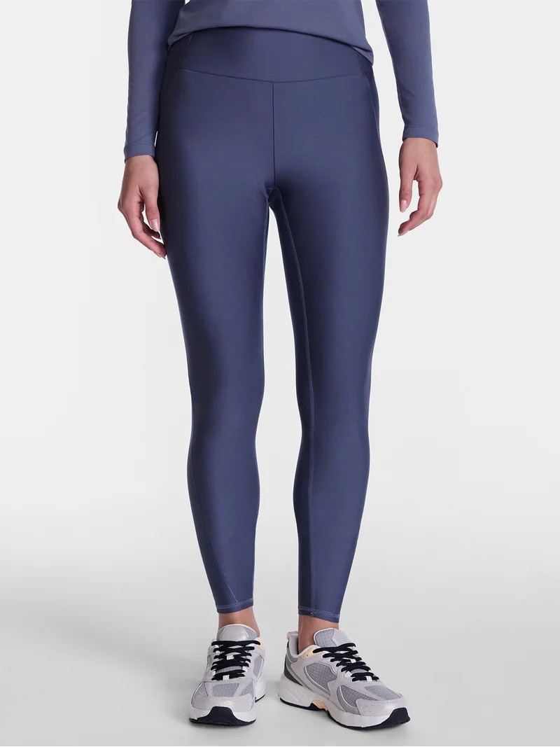 Avia Women's and Women's Plus Shine Leggings, 27" Inseam, Sizes XS-4X | Walmart (US)